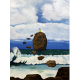 Steppingstones Print by Tom Blood