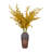 Glass Vase with Modern Glam Textured Design, Sculptural Accent, Sleek Contemporary Style, Geometric Detailing, Decorative Display Piece for Shelving or Tabletop Decor in Transitional Interiors-89110027