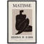 Oeuvre classique "Henri Matisse noir et brun clair, formes de personnes nues" sur-99142464-99142465