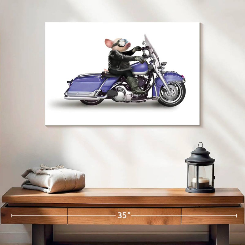 Hog, 16" H x 24" W