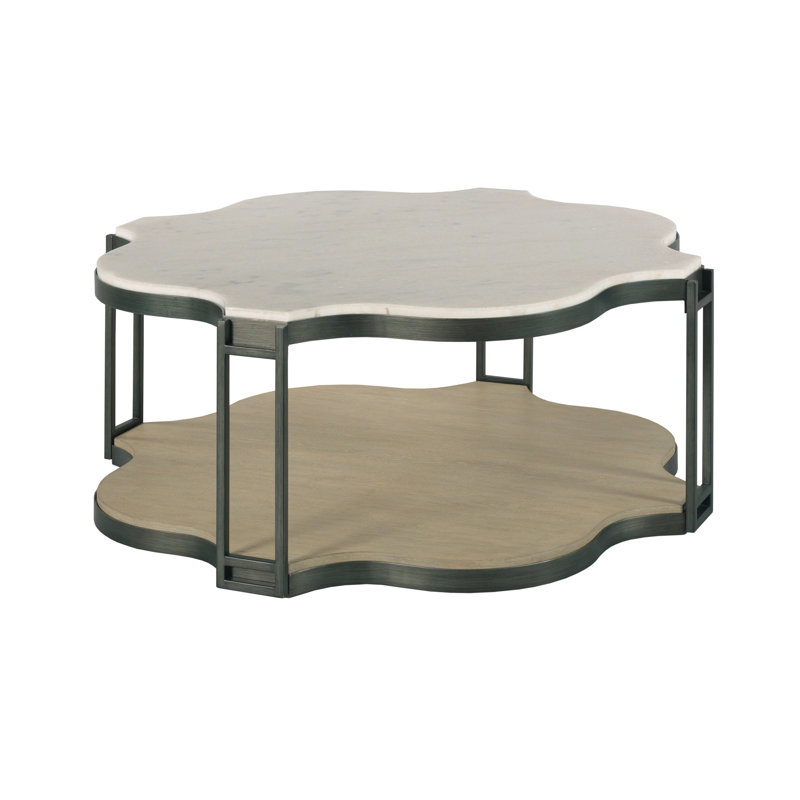 QUATREFOIL SHAPED COFFEE TABLE