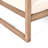 4-Pieces Acacia Wood Patio Furniture Set, Outdoor Furniture With Coffee Table, Patio Conversation Set Deep Seating With Soft Cushion, Porch Chairs For Backyard Porch Balcony, Brown Wash, Beige