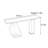 Solid Pine Wood Console Table-790803032