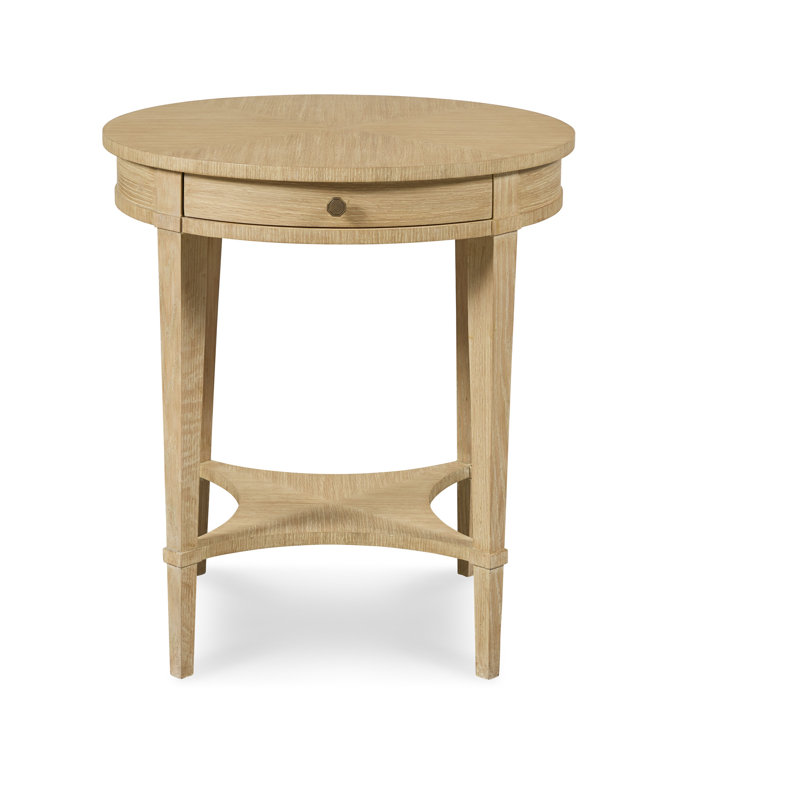 Maitland Smith Solid Wood End Table