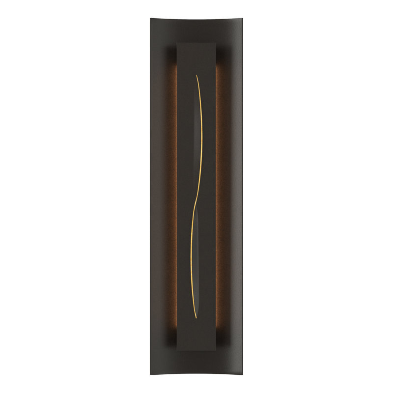 Plafonnier encastré Gallery Gallery, Bronze huilé, 4.3" W x 24.5" H x 3.3" D, Art ivoire