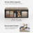 43 Inches Folding Storage Ottoman Bench With Flipping Lid-1452502593