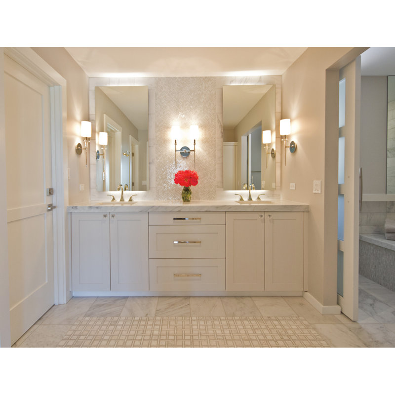 Virage Widespread Bathroom Faucet, Polished Nickel