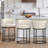 26" Sculptural Swivel Modern Counter Stool-2027557719