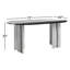 Celia Oval Marble Dining Table-1903313031