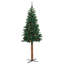 Slim Christmas Tree PVC and Solid Pine wood-306120862-306120855