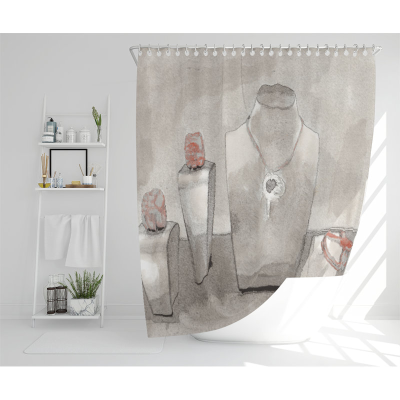 Purnell Polyester Shower Curtain Set