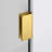 Umbra 37.5 in. x 78 in. Fully Frameless Wall Hinge Towel Bar Shower Door-90691019