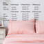 Ensemble de draps en microfibre Kasentex 1800-116794005