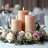 Fluted Ribbed LED Pillar Candles, with Reflective Melted-Wax Effect – Flickering Flame, Remote, Dimmable, Flameless, Battery Operated, Home & Wedding Decor (Set of 3)-115110076