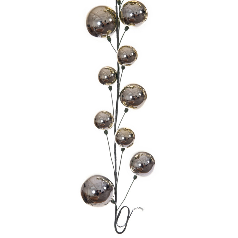 Guirlande 10 pi Vickerman., Champagne