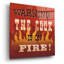 Art mural en verre épique «The Cook Is On Fire» par Pela Studio-106419031