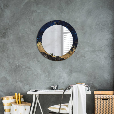 Huldar Glass Flat Wall Mirror