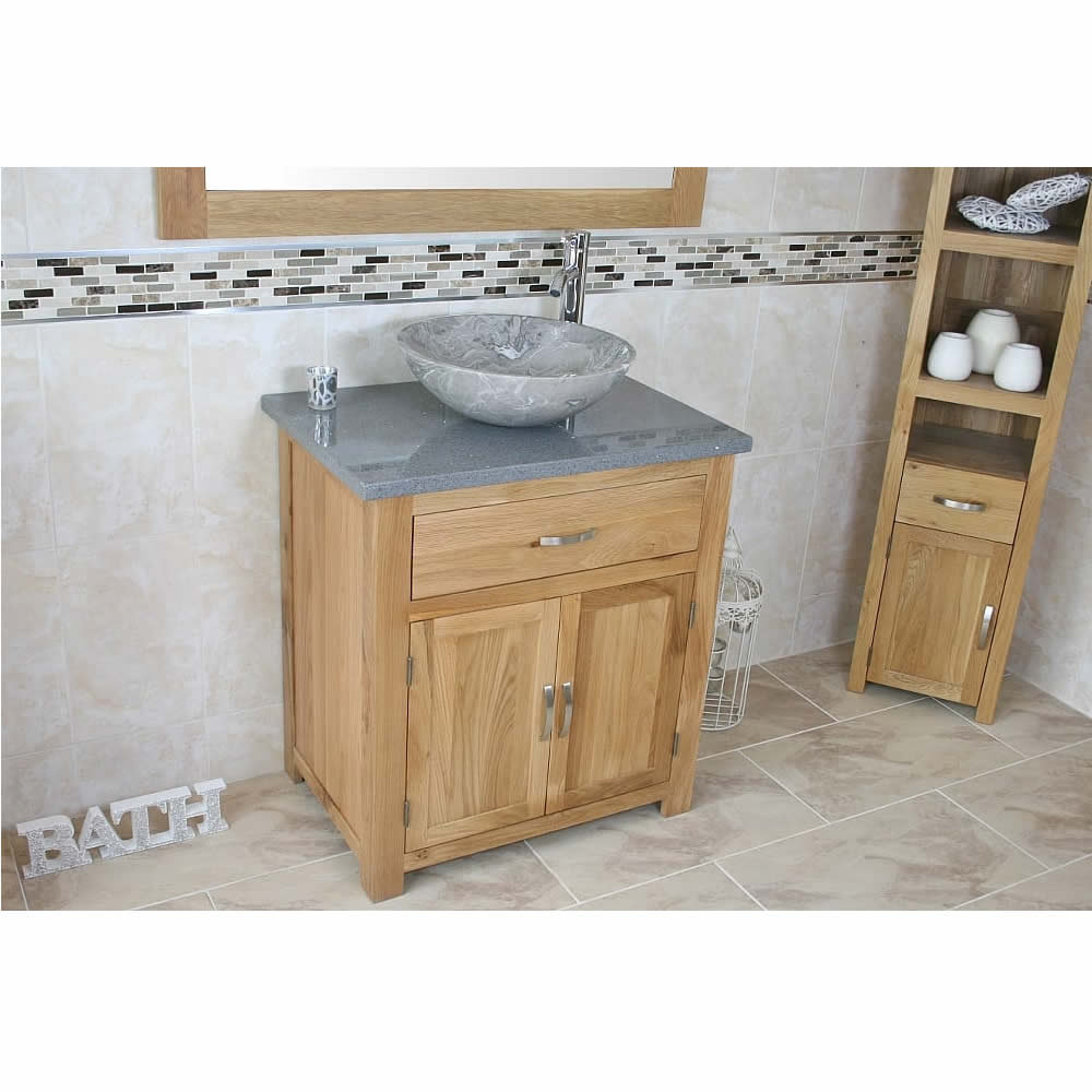 Deckert 750mm Free-standing Single Vanity Unit