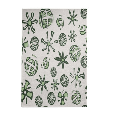 Alcesta Chenille Floral Indoor Rug
