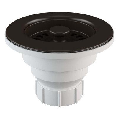 Crépine d'évier de cuisine Lexium Quartz, pour trou de drain de 3,5 pouces LG-SB-C