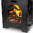 Black Stainless Steel Wood Burning Fire Pit