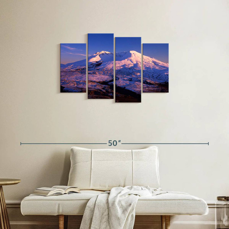 Alvord Mount St. Helens Alpenglow