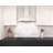 Core Zephyr 36" 600 CFM Wall Mount Range Hood in Stainless Steel with LED Lights-70115403