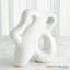 Ronan Sculpture-Matte White-Lg