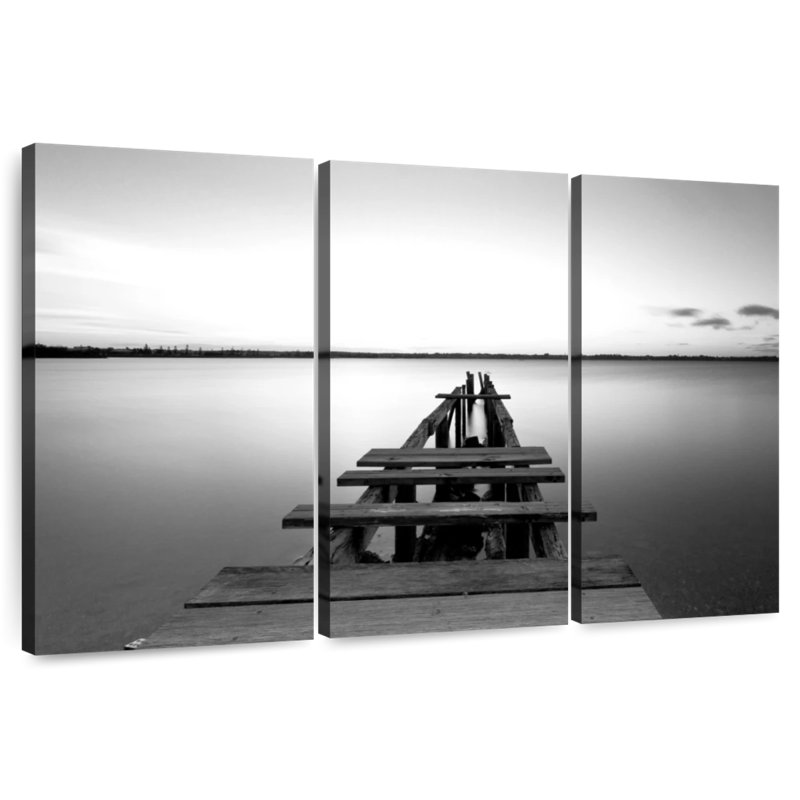 Old Pier, 36" H x 57" W