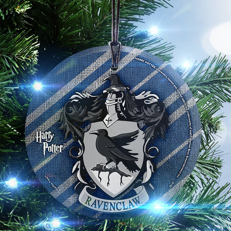 Harry Potter Hogwarts Glass Fantasy & Sci-Fi Holiday Shaped Ornament