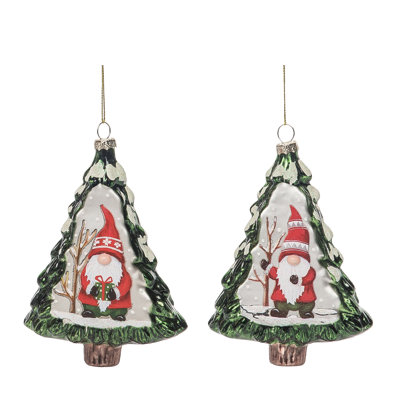 5.75'' Glass Fantasy & Sci-Fi Holiday Shaped Ornament
