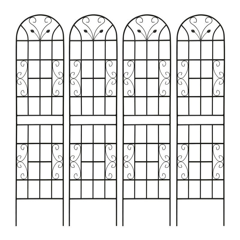 4 Pack Metal Garden Trellis