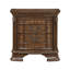 Table de chevet traditionnelle 1Pc avec 2 tiroirs de rangement