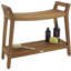Asia Ascend 32" W Teak Shower Bench
