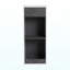 Armoire latérale de salle de bain 12 po, 2 portes à fermeture douce, fixation flottante, 12 * 2
