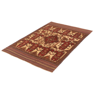 Tapis unique en laine noué à la main 5 pi 11 po x 8 pi 8 po nouvel âge John-Henry