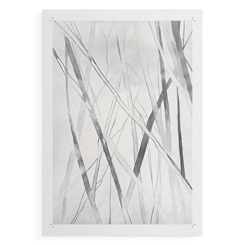 Série ABSTRACT DCCCL III - Impression sur toile seulement - NON CADRE, H 18 po x l 12 po