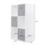 Jane 3x3 Bookcase with 5 Baskets-1231269507