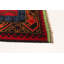 Tapis rouge Teimani 3 pi 3 po x 6 pi 7 po