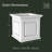 Nantucket Square Resin Planter Box with Water Reservoir-1110789905-1174501562