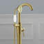 Single Handle Floor Mounted Freestanding Tub Faucet-64114620