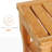 20.12" Shower Stool With Storage - Provides Efficient Seat Extra Shelf Keeps Bathroom Tidy