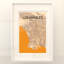 « los angeles city map », reproduction d’impression sur affiche-31736124