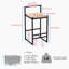 Tabouret de comptoir Anze 25,95