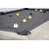 Crissycross 8' Slate Pool Table with Professional Installation Included