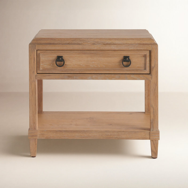 Sienna Drawer Nightstand, Tan