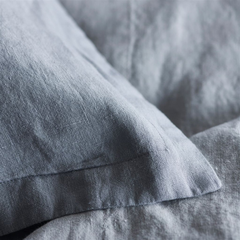 Biella Pale Gray & Dove Sham , Queen