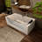59.45'' x 29.53'' Whirlpool Rectangular Alcove Acrylic Bathtub