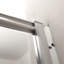 Paroi de douche coulissante simple l 48 po x H 72 po, chrome-110270851