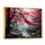 Berel minimaliste rouge forêt rouge III - impressions sur toile forêt-20471977-20472147